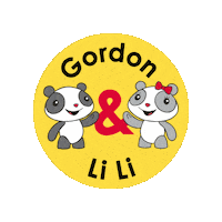 Chinese New Year Panda Sticker by GordonandLiLi