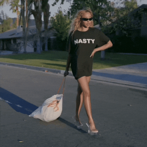 Nasty Girl Trash GIF by Tinashe