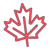 grammarly canada vancouver maple maple leaf Sticker