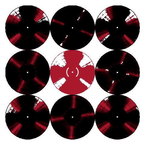 Mavin Records Vinyl Sticker by (RED)
