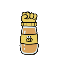 Food Middle Finger Sticker