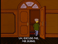Season 7 Waylan Smithers GIF by The Simpsons