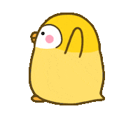 Anduony yellow penguin somersault 企鵝 Sticker