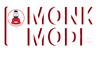 The Monk Mood Sticker by The Mortgage Monk