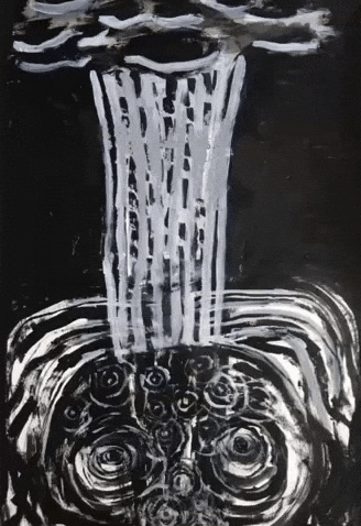 Rain Dark GIF by Barbara Pozzi