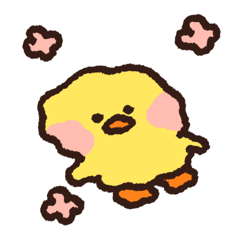 Bored Chick GIF by LINE FRIENDS