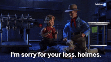 Jurassic Park Rip GIF by Adult Swim