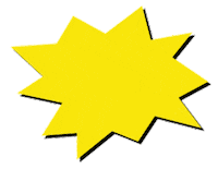 Background Starburst Sticker by Wild Mike's Ultimate Pizza