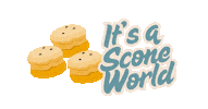 Jans Scones Sticker by Beyond the Grind
