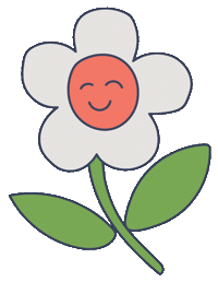 Flower Sticker by Frugi