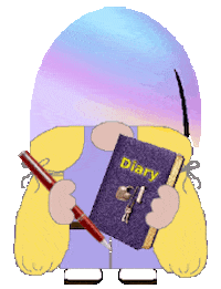 Dear Diary Gnome Sticker