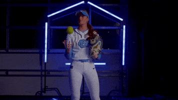 Softball Smile GIF by UNC Tar Heels