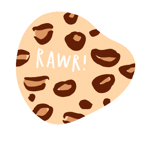 joymarkstudio rawr leopard leopard print joymarkstudio Sticker