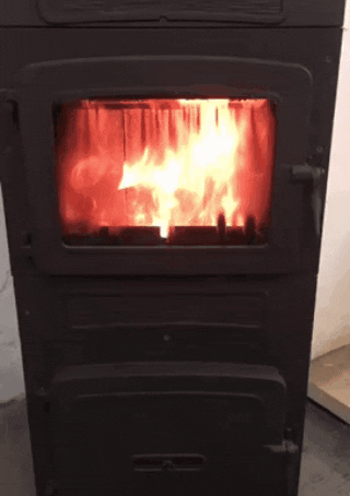 Axtbude giphygifmaker giphygifmakermobile fire chill GIF