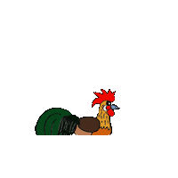 Happyhuhn Sticker