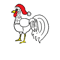 Gallo Hahn Sticker
