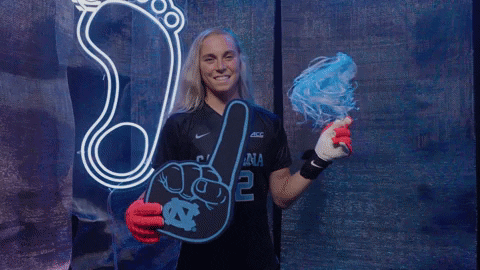 North Carolina Soccer GIF by UNC Tar Heels