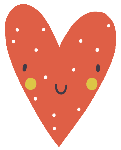 Heart Smile Sticker by CRAVE by Carli Rae Vergamini