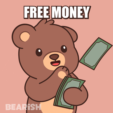 Make It Rain Money GIF by BEARISH