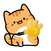 Tabby Cat Hello GIF by Lord Tofu Animation