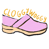 cloglife clog Sticker by Grace Farris