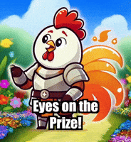 Eyes On The Prize Garden GIF by Zorooster