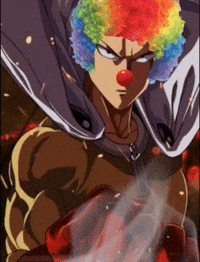 One Punch Man Goku Vs Saitama GIF