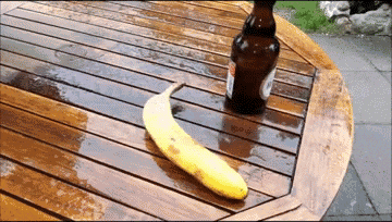 beer banana GIF