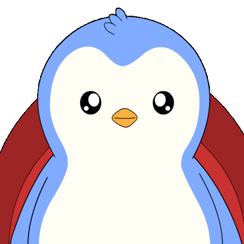 1 Billion Crypto Sticker by Pudgy Penguins
