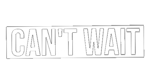 Excited Wait Sticker by RUSSELL KENT NICHOLLS