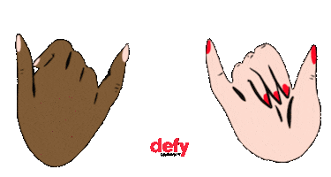 defycommunity sticker defy womxn peachbaby Sticker