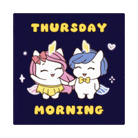 Thursday Eat Sticker by Brave Unicorn