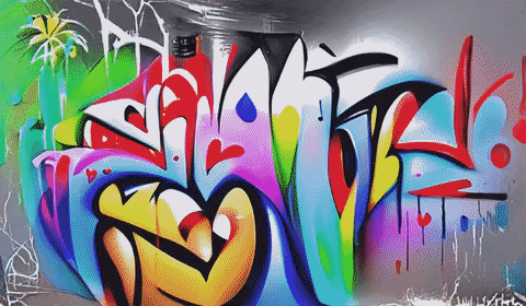 Art Graffiti GIF by Justin
