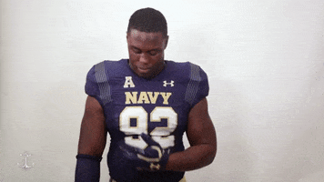 Navy Football GIF by Navy Athletics