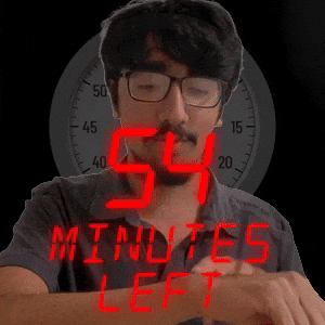 54 minutes left