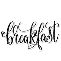 Gold Breakfast Sticker by Lieblings-Stück