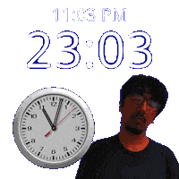 11 Pm Sticker