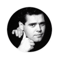 Michael Hutchence New Sensation Sticker by Rhino Records