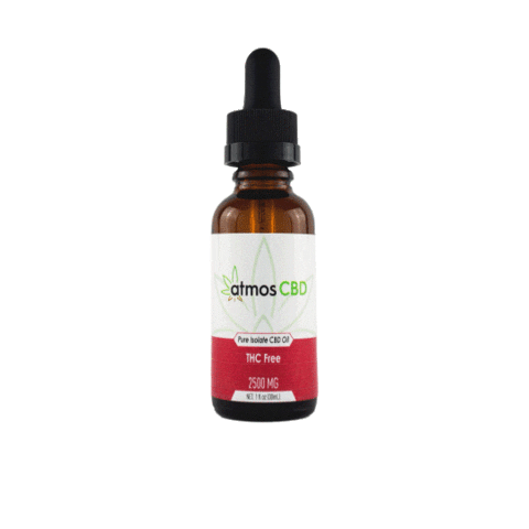 Tincture Sticker by Atmos CBD