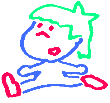 Run Kid Sticker by Cosmodule