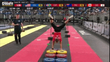 balance handstand GIF by CrossFit Inc.