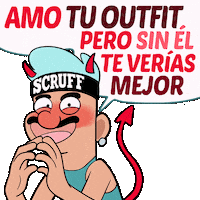 Outfit Scruff Latino Sticker by SCRUFF