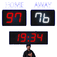 76 Away Sticker