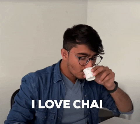 geekslab giphygifmaker tea lover chai lover chaiwala GIF