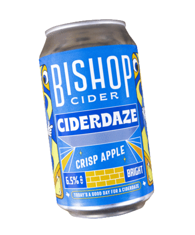 Hard Cider Drink Sticker by Bishop Cider