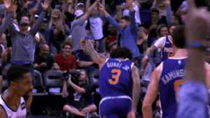 Excited Regular Season GIF by NBA