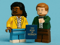 Book Of Mormon Lego GIF by Jukebox Saints