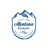 Sansone Group Montana Retreat Sticker by Sansone Group
