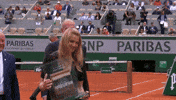 lucie safarova sport GIF by Roland-Garros