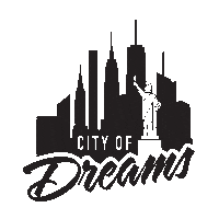 CityOfDreamsNY nyc new york queens brooklyn Sticker